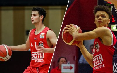 Unsere Jungs für die Regio: Yahel und Detwan