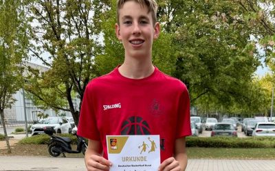 Nominiert! Jannik Bernhardt überzeugt beim Bundesjugendlager